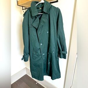 Women’s green coat jacket